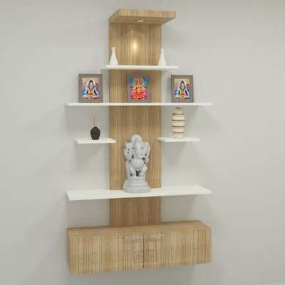 Prayer Room, Storage Designs by Carpenter Kerala Carpenters  Work , Ernakulam | Kolo