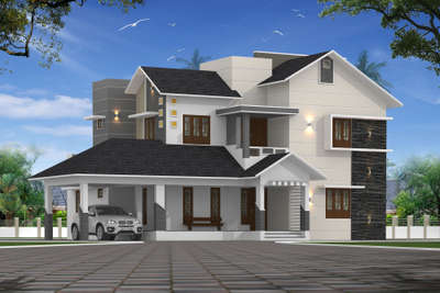Exterior Designs by Civil Engineer BHUMI Architecural Design Studio, Palakkad | Kolo
