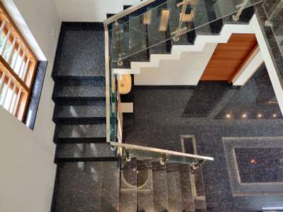 Staircase Designs by Civil Engineer Sirin Basheer, Alappuzha | Kolo