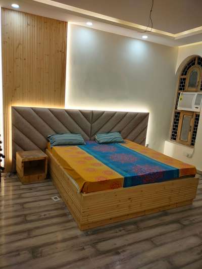 Furniture, Lighting, Storage, Bedroom Designs by Contractor Shakeel Saifi, Delhi | Kolo