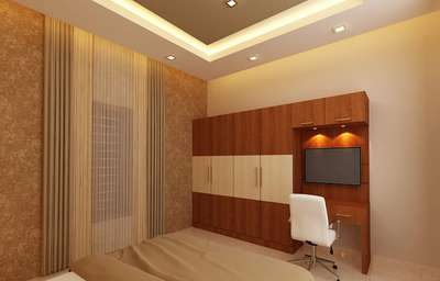 Storage, Bedroom, Furniture, Lighting Designs by Carpenter saji pk saji thrissur , Thrissur | Kolo