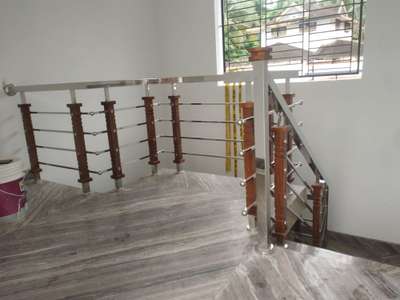 Flooring, Staircase Designs by Contractor Nieos  Tech, Kannur | Kolo