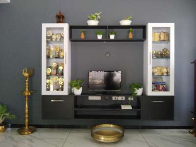 Living, Storage, Home Decor Designs by Interior Designer Aneesh Viswanath, Thiruvananthapuram | Kolo
