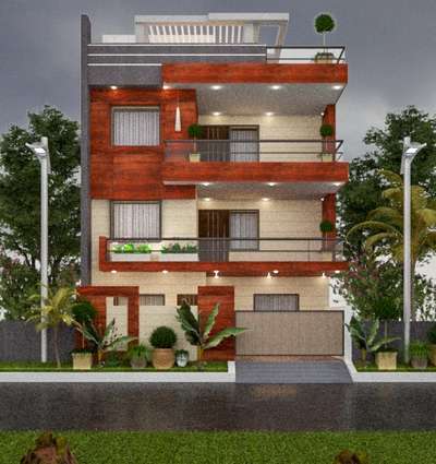 Exterior, Lighting Designs by Civil Engineer Er Pranav  Bahuguna , Meerut | Kolo