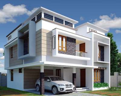 Exterior Designs by Contractor Rahul Rajendran, Thiruvananthapuram | Kolo