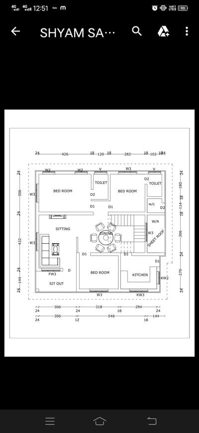 Plans Designs by Home Owner Syam Sankar, Ernakulam | Kolo