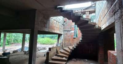 Staircase Designs by Civil Engineer alphy antony, Kottayam | Kolo