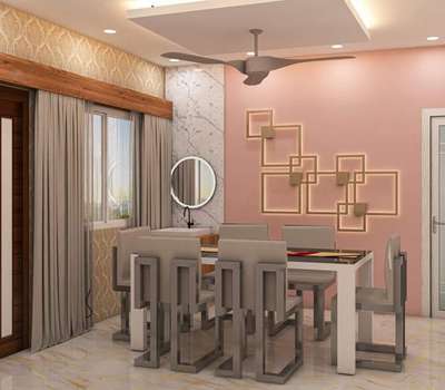 Dining, Furniture, Table, Lighting, Wall Designs by Carpenter Ajay Malviya, Indore | Kolo