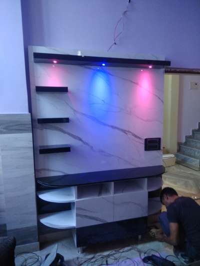 Living, Lighting, Storage Designs by Carpenter Rohit Kumar, Ghaziabad | Kolo