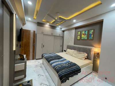 Bedroom, Ceiling, Furniture, Lighting, Storage Designs by Building Supplies AM  Interior , Gautam Buddh Nagar | Kolo