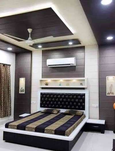 Ceiling, Furniture, Lighting, Storage, Bedroom Designs by Contractor Coluar Decoretar Sharma Painter Indore, Indore | Kolo