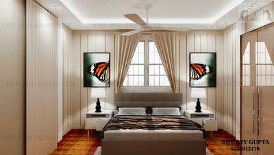 Bedroom, Furniture, Storage, Home Decor, Wall Designs by Interior Designer THE SGDESIGNER, Delhi | Kolo