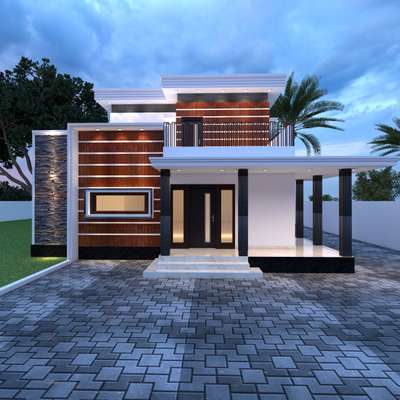 Exterior, Lighting Designs by Civil Engineer Melvin  Joseph , Thrissur | Kolo