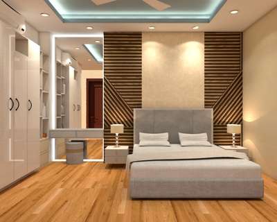 Bedroom, Furniture, Lighting, Storage Designs by Architect Shahbaz  Alam, Delhi | Kolo