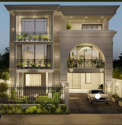 Exterior, Lighting Designs by Interior Designer vedpal singh, Ajmer | Kolo