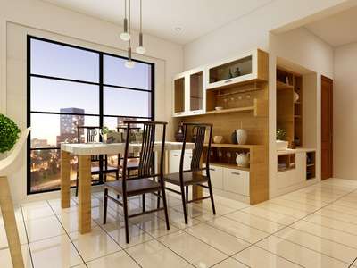 Furniture, Dining, Storage, Table Designs by Architect 𝑹𝑻𝑹𝑩𝒖𝒊𝒍𝒅𝒆𝒓𝒔 𝑫𝒆𝒔𝒊𝒈𝒏𝒆𝒓𝒔, Kottayam | Kolo