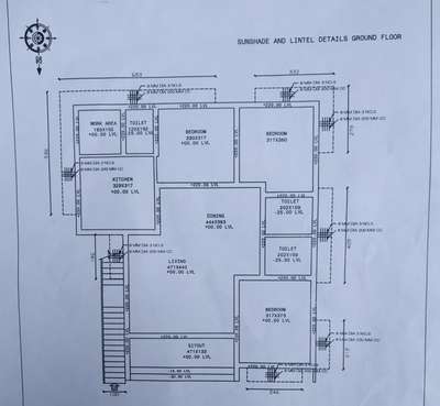 Plans Designs by Civil Engineer ANSAF AZEEZ, Thiruvananthapuram | Kolo