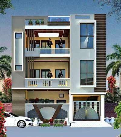 Exterior Designs by Contractor DINESH CHAVDA, Jodhpur | Kolo