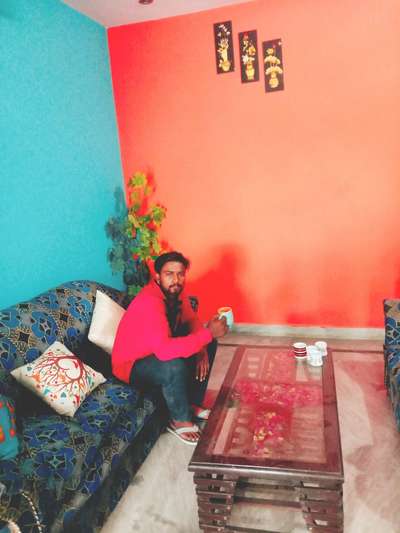 Table, Wall, Living, Furniture Designs by Painting Works Raj Bhati, Gautam Buddh Nagar | Kolo
