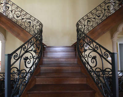 Staircase Designs by Fabrication & Welding MS Steel Fabrications™, Delhi | Kolo