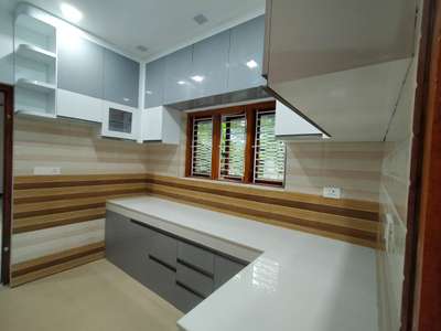 Kitchen, Storage, Window Designs by Interior Designer Sarath Kumar, Thalassery | Kolo