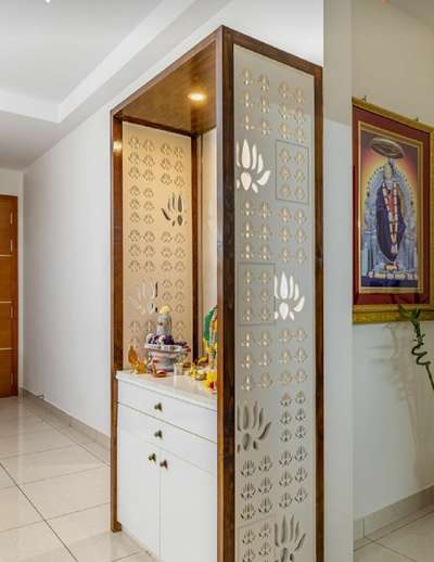 Lighting, Prayer Room, Storage Designs by Carpenter  mr Inder  Bodana, Indore | Kolo