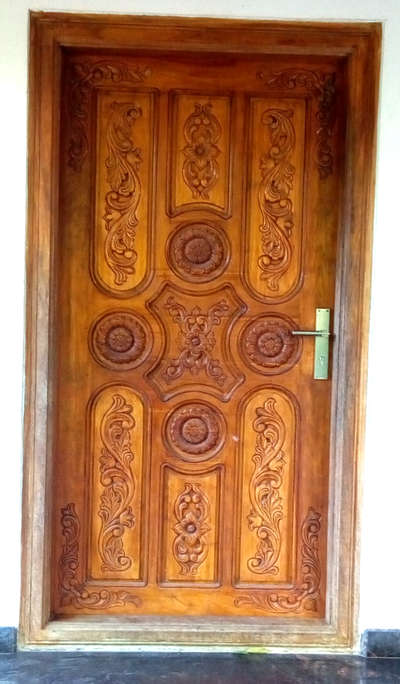 Door Designs by Carpenter Johnson C P, Idukki | Kolo