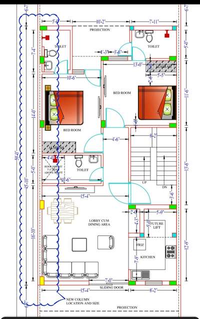 Plans Designs by Architect Rakesh Tanwar , Gurugram | Kolo