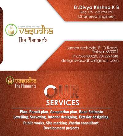 Plans Designs by Architect Vasudha - The planners By Er Divya Krishna, Thrissur | Kolo