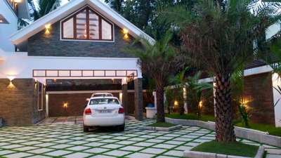 Exterior, Lighting Designs by Architect Arrant Architects, Thrissur | Kolo