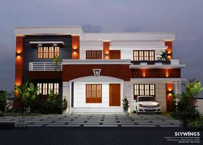 Exterior, Lighting Designs by Contractor Kannur Raja, Kannur | Kolo