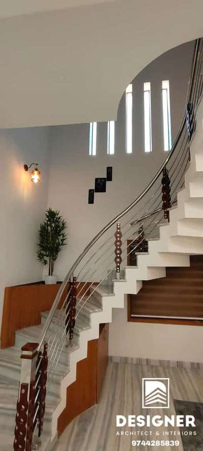Staircase Designs by Interior Designer Designer Interior, Malappuram | Kolo