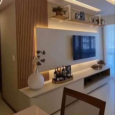 Living, Lighting, Storage, Home Decor Designs by Carpenter Parvathi interiors, Idukki | Kolo