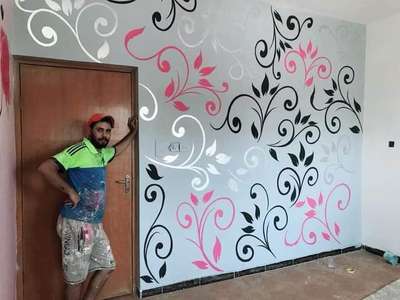 Wall Designs by Contractor Mohsin Chauhan , Ghaziabad | Kolo