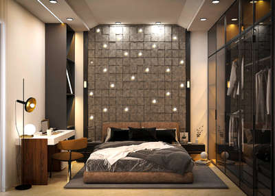 Furniture, Storage, Bedroom, Wall Designs by 3D & CAD Ankush  Kashyap, Delhi | Kolo
