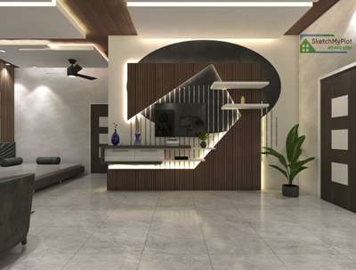 Lighting, Living, Storage, Furniture, Prayer Room Designs by Civil Engineer Manisha Bedse, Indore | Kolo
