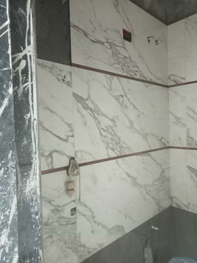 Wall, Bathroom Designs by Contractor Durgaprasad Sah, Gurugram | Kolo