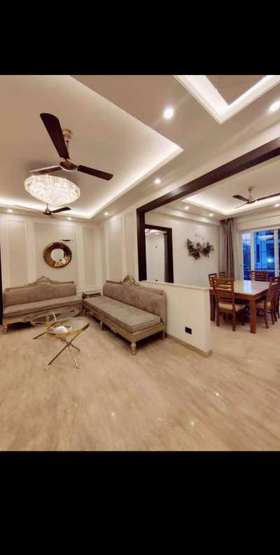Ceiling, Furniture, Lighting, Living Designs by Contractor Rehan Khan, Lucknow | Kolo
