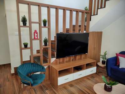 Furniture, Living, Storage, Staircase, Table Designs by Interior Designer D Max Interio, Kollam | Kolo
