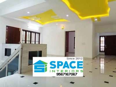 Ceiling, Flooring Designs by Contractor SPACE  INTERIORS, Thiruvananthapuram | Kolo