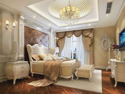 Bedroom, Furniture, Storage, Lighting Designs by Interior Designer Faizal A V, Kannur | Kolo
