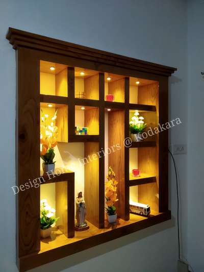 Home Decor, Lighting, Prayer Room, Storage Designs by Interior Designer Martin Thomas, Thrissur | Kolo