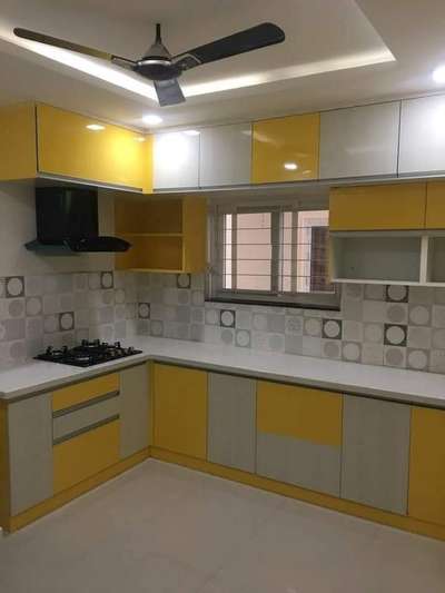 Kitchen, Lighting, Storage, Window Designs by Carpenter Sanjay kumar, Alwar | Kolo
