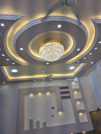 Ceiling, Lighting, Storage Designs by Interior Designer Ameer  puthiyaveetil, Malappuram | Kolo