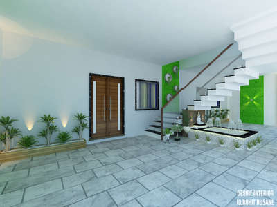 Door, Flooring, Staircase, Home Decor, Wall Designs by Civil Engineer Dharmendra Sarma, Indore | Kolo