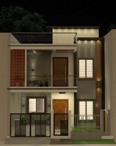 Exterior Designs by Interior Designer Chisel Design  Studio, Bhopal | Kolo