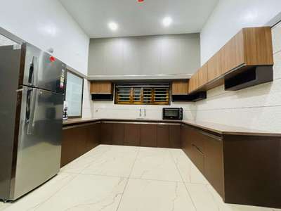 Kitchen, Lighting, Storage Designs by Interior Designer Creative Concepts  PTB, Palakkad | Kolo
