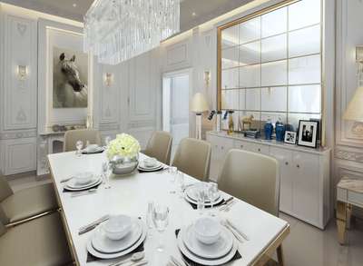 Dining, Furniture, Home Decor, Lighting, Table Designs by Interior Designer shahaf shamsudheen , Thrissur | Kolo