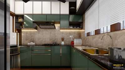Lighting, Kitchen, Storage Designs by 3D & CAD QueenB Designs, Thrissur | Kolo