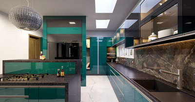 Kitchen, Storage Designs by Architect Premdas Krishna, Palakkad | Kolo